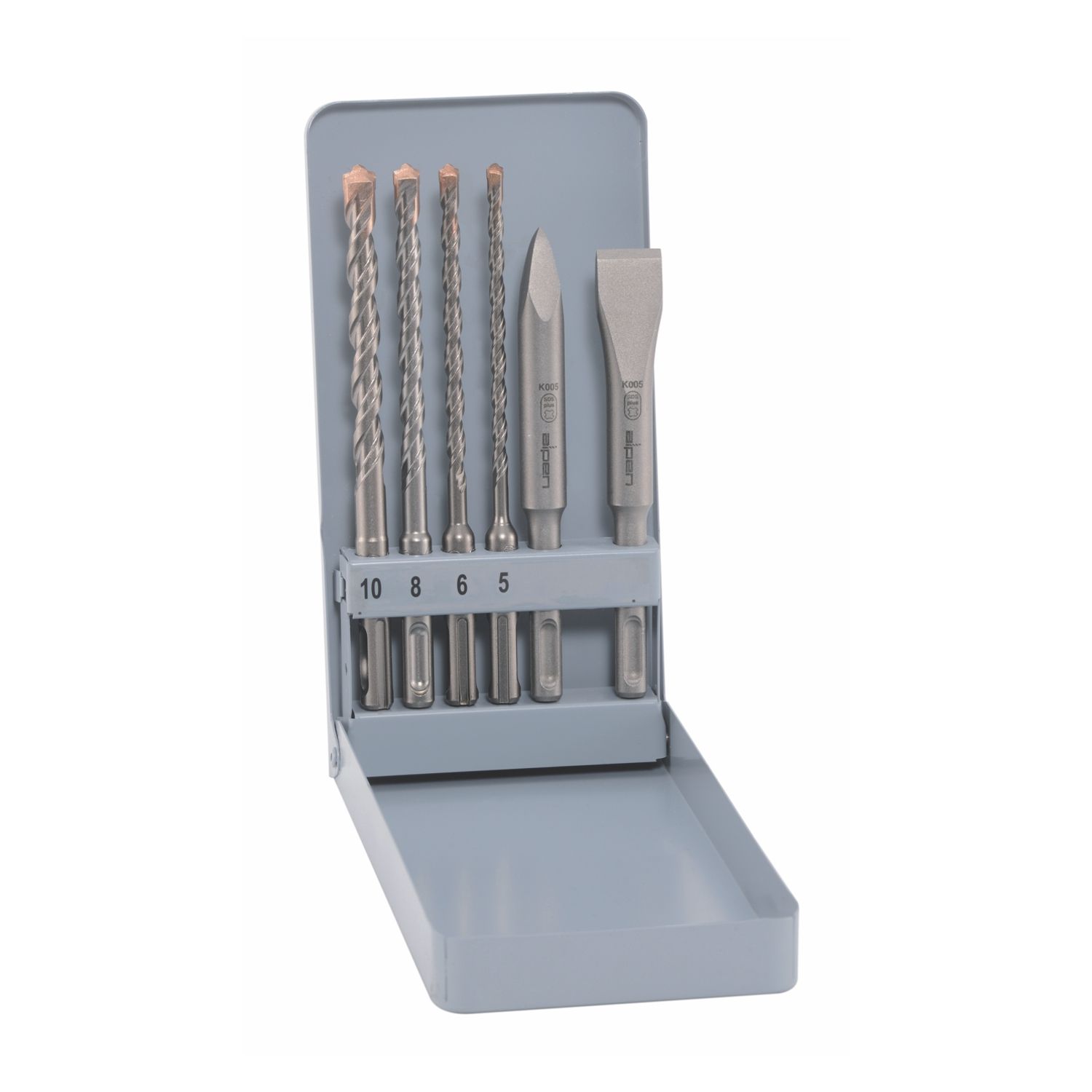 Sds Plus Mixed Set Sds 5 6 8 10mm X 160-chisel-flat 20 X 140-point 140
